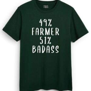 49 % Farmer 51 % Badass T-Shirt - Image 2