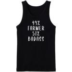 49 % Farmer 51 % Badass Tanktop