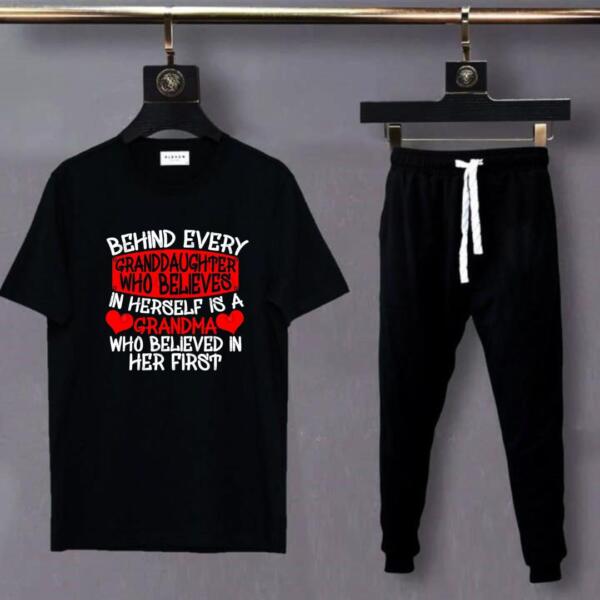 Behind Every Granddaughter Is Grandma Who Believes Her Tracksuit Behind Every Granddaughter Is Grandma Who Believes Her Tracksuit