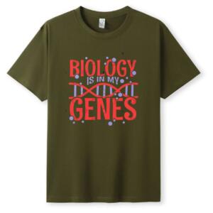 Biology Is In Me Genes T-Shirt - Image 5