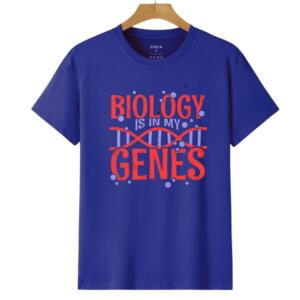 Biology Is In Me Genes T-Shirt - Image 4
