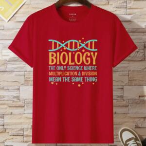 Biology Multiplication And Division T-Shirt - Image 7