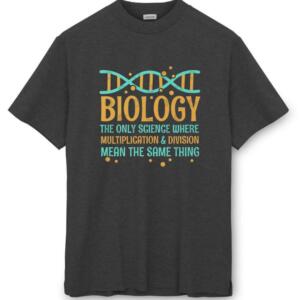Biology Multiplication And Division T-Shirt - Image 3