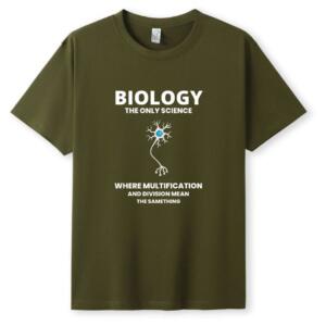 Biology Where Multiplication And Division Means Same T-Shirt - Image 5