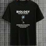 Biology Where Multiplication And Division Means Same T-Shirt