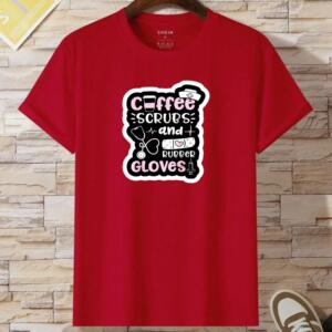Coffee Scrubs And Rubber Gloves T-Shirt (2)