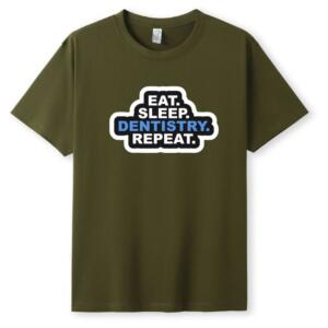 Eat Sleep Dentistry Repeat T-Shirt - Image 5