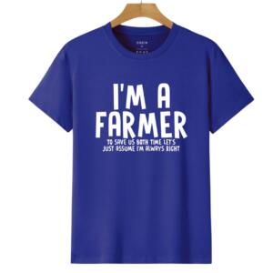 Farmer Always Right T-Shirt - Image 4