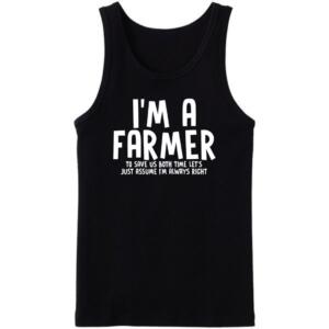 Farmer Always Right Tanktop