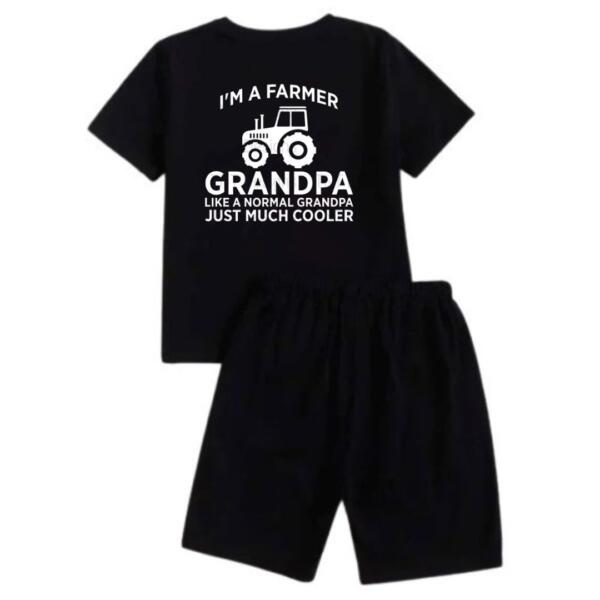Farmer Grandpa Short Tracksuit