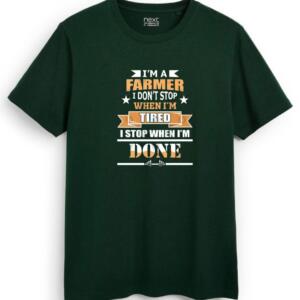 Farmer I Don't Stop When I'm Tired T-Shirt - Image 2
