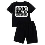 Problem Solver #Math Teacher Short Tracksuit