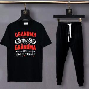 Grandma Don't Baby Sit They Have Play Dates Tracksuit