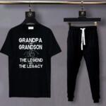 Grandpa And Grandson The Legend The Legacy Tracksuit