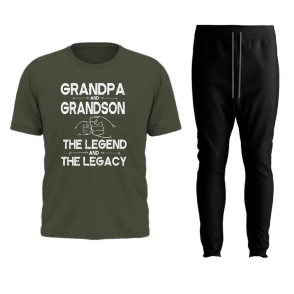 Grandpa And Grandson The Legend The Legacy Tracksuit (2)