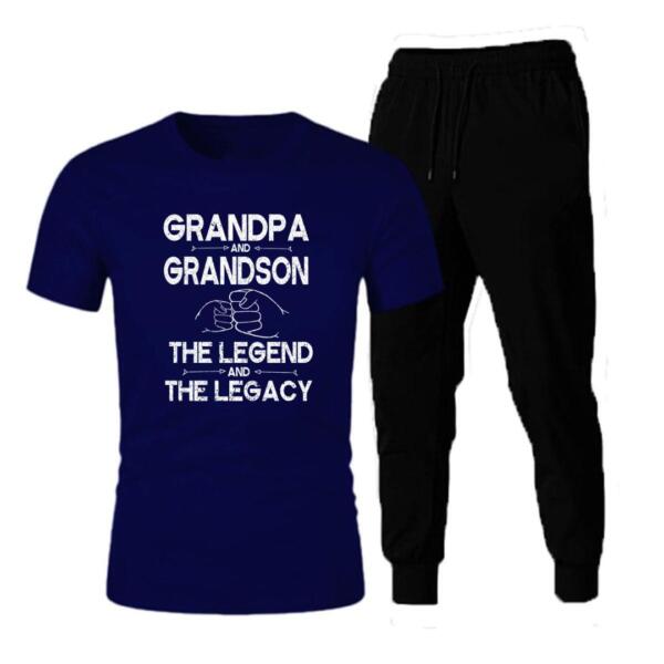 Grandpa And Grandson The Legend The Legacy Tracksuit (3)