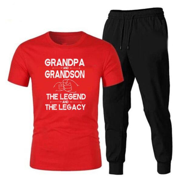 Grandpa And Grandson The Legend The Legacy Tracksuit (4)