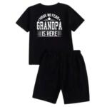 Have No Fear The Grandpa Is Here Short Tracksuit