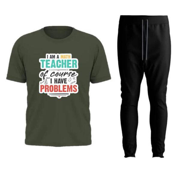 I Am A Math Teacher Of Course I Have Problems Tracksuit (2)