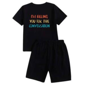 I Am Billing You For This Conversation Short Tracksuit