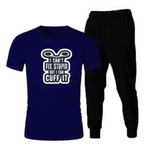 I Can't Fix Stupidity But I Can Cuff It Tracksuit - Image 3