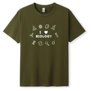 I Love Biology T-Shirt - Image 5
