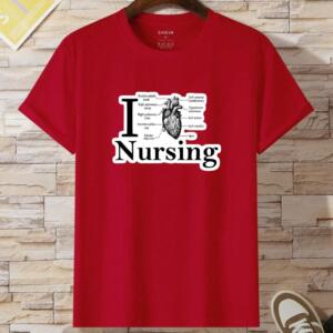 I Love Nursing T-Shirt (2)
