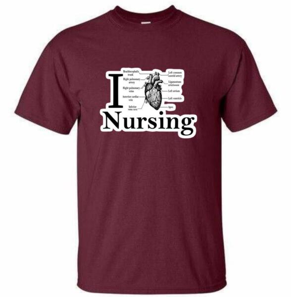 I Love Nursing T-Shirt (4)