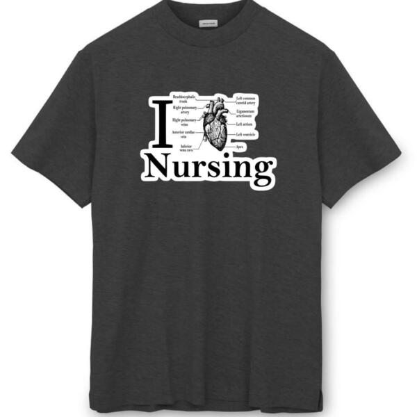 I Love Nursing T-Shirt (8)
