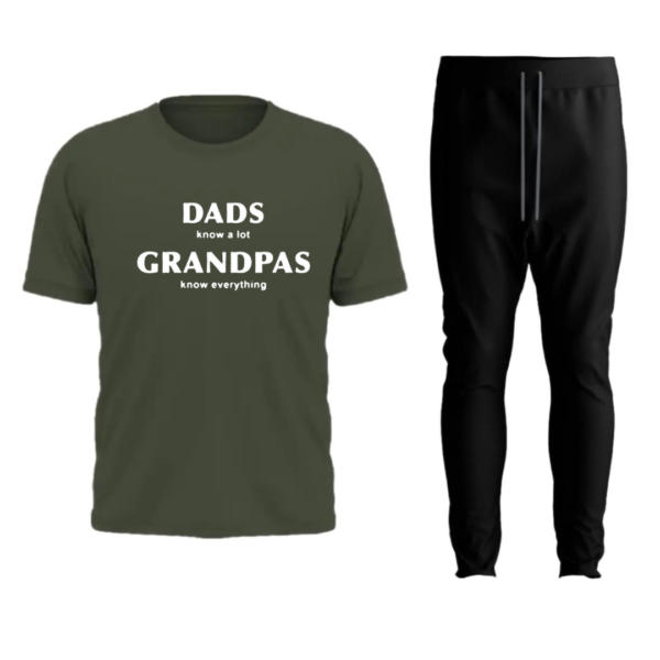 Dads Knows A Lot Grandpas Knows Everything Tracksuit