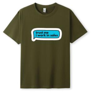 I Work In Sales T-Shirt - Image 5