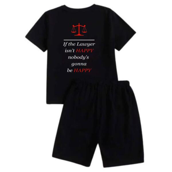 If The Lawyer Isn't Happy Nobody's Happy Short Tracksuit