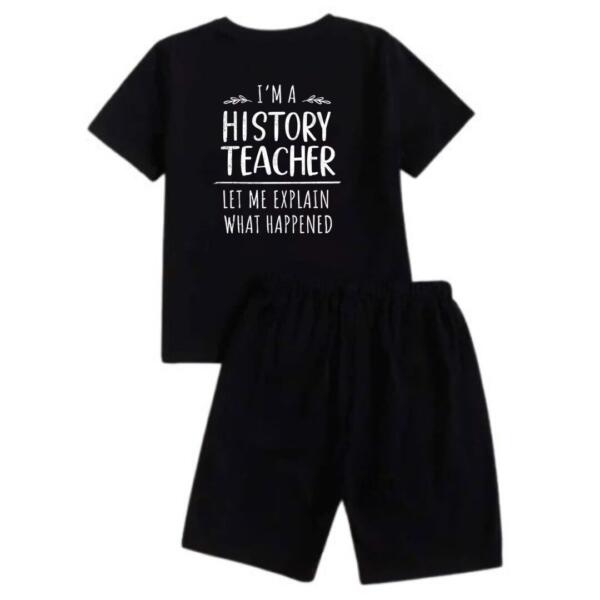 I'm A History Teacher Short Tracksuit