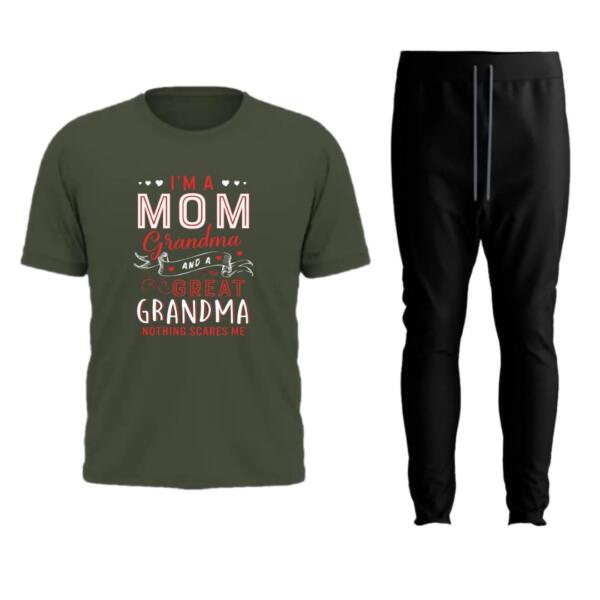 I'm A Mom And Grandma Nothing Scares Me Tracksuit (2)
