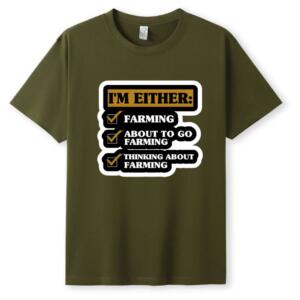 I'm Either Farmer T-Shirt - Image 5