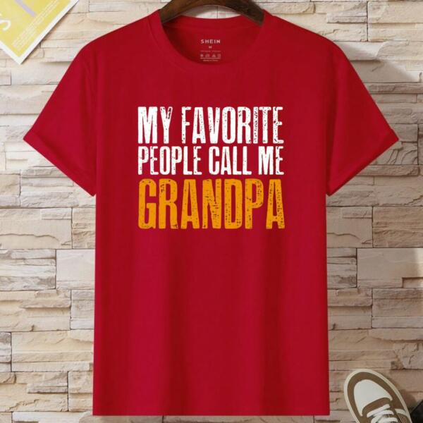 My Favorite People Call Me Grandpa T-shirt