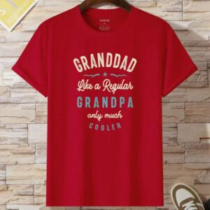 Granddad Like A Regular Grandpa But Cooler T-Shirt