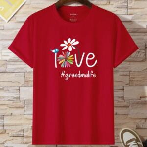 Love Grandma Life T-shirt - Image 3