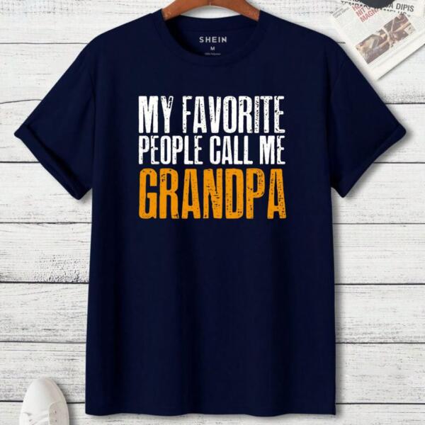 My Favorite People Call Me Grandpa T-shirt
