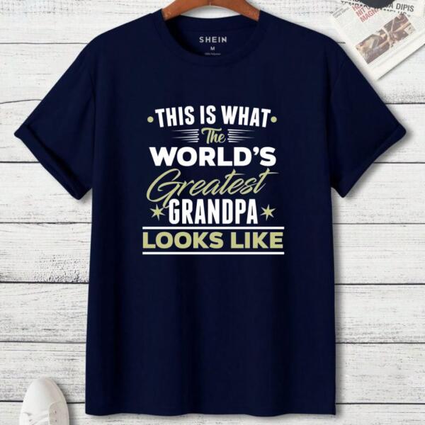 This Is What The World's Greatest Grandpa Looks Like T-shirt