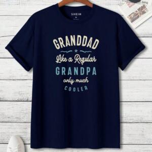 Granddad Like A Regular Grandpa But Cooler T-Shirt