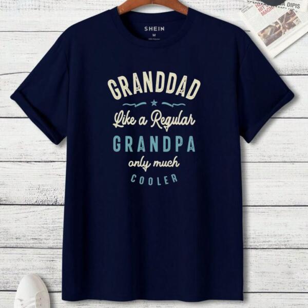 Granddad Like A Regular Grandpa But Cooler T-Shirt
