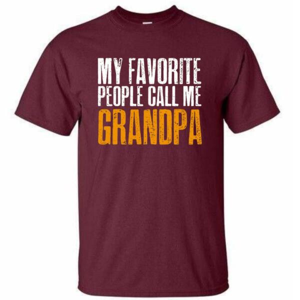 My Favorite People Call Me Grandpa T-shirt