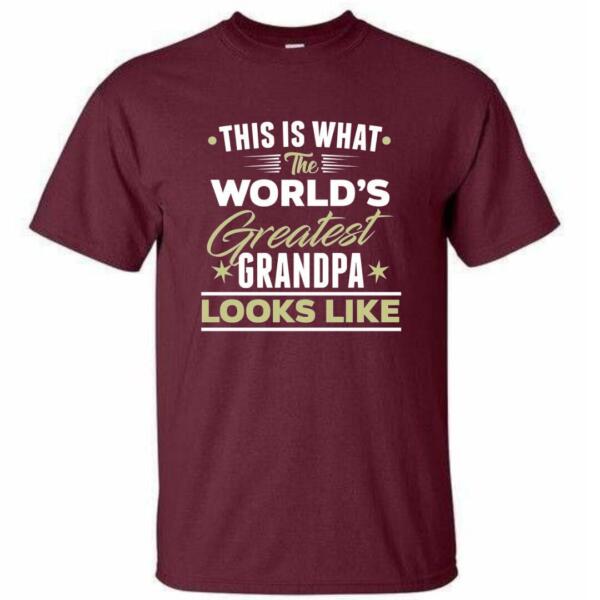 This Is What The World's Greatest Grandpa Looks Like T-shirt