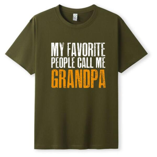 My Favorite People Call Me Grandpa T-shirt