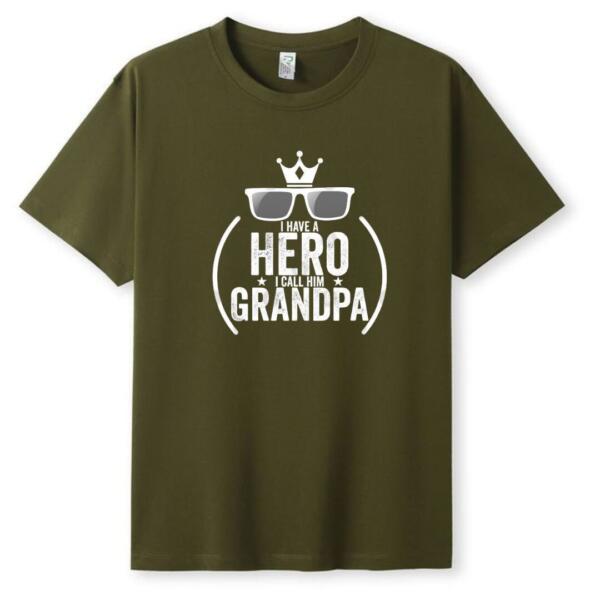 I Have A Hero I Call Jim Grandpa T-Shirt
