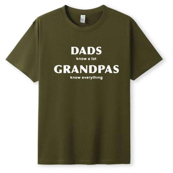 Dads Knows A lot But grandpas Know Everything T-Shirt