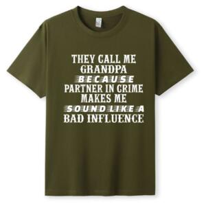 They Call Me Grandpa T-shirt - Image 6