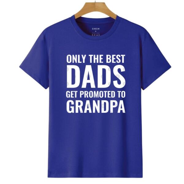 Only The Best Dads Get Promoted To Grandpa T-shirt