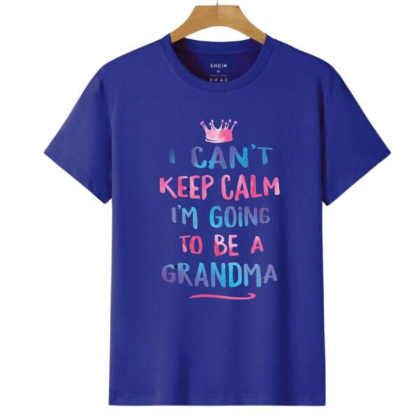 I Can't Keep Calm I'm Going To Be A Grandma T-shirt